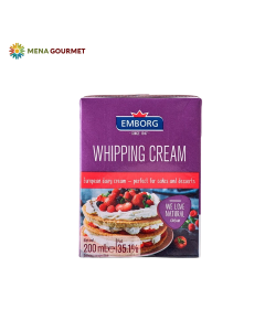 Kem Sữa Tiệt Trùng Emborg 35.1% Chất Béo 200ml