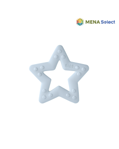 Gặm nướu BIBS Baby Bitie Star hình sao màu Baby Blue