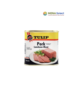 Thịt Pork Luncheon Meat With Bacon Tulip Hộp 340g
