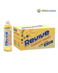 Thùng 24 Chai Nước Điện Giải Chanh Muối Revive 390ml