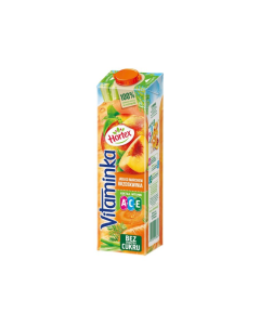 Nước Ép Vitaminka Hortex Táo, Cà Rốt, Đào Hộp 1L