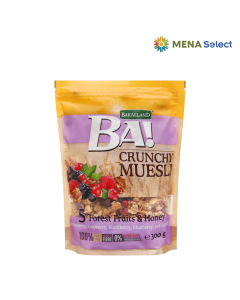 Ngũ Cốc Bakalland 5 Loại Trái Cây Rừng Mật Ong Gói 300g