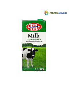 Sữa Tươi Tiệt Trùng Tách Béo Một Phần 1.5% Béo Mlekovita Hộp 1L