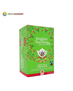 Trà Organic English Tea Shop Green Tea & Pomegranate HG 20x2g