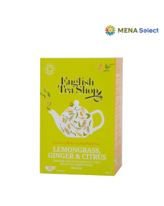 Trà Organic English Tea Shop Lemongrass Citrus Hộp Giấy 20x1.5g
