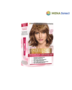 MÀU NHUỘM LOREAL DƯỠNG TÓC PHỦ BẠC 6.30 NÂU ÁNH VÀNG 172ML