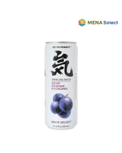 Nước Có Ga Nho Đen Genki Lon 330ml