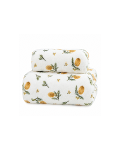 Khăn tắm họa tiết hoa vàng WDQ-90071 70x145cm