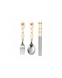 Bộ nĩa muỗng inox in Capybara KD7784-A