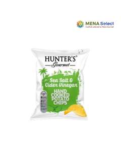 Snack Diêm Mạch Muối Biển Giấm Táo Hunters Gói 175g