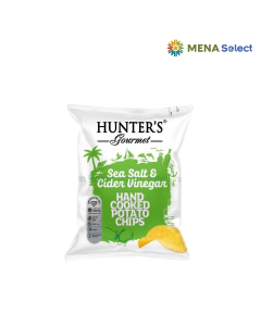 Snack Diêm Mạch Muối Biển Giấm Táo Hunters Gói 175g