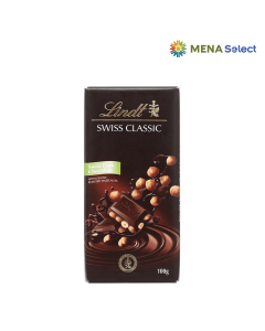 Sôcôla Đen Lindt Swiss Classic Hạt Phỉ 100g