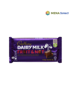 Sôcôla Trái Cây & Hạt Cadbury Dairy Milk 160g