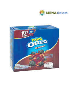 Bánh Quy Kẹp Oreo Mini Sôcôla Hộp Giấy 204g