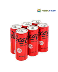 Lốc 6 Lon Nước Ngọt Coca Less Sugar 320ml