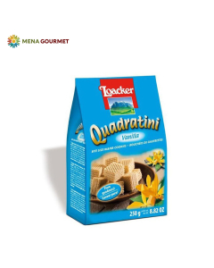 Bánh Xốp Loacker Quadratini Vanilla Gói 250g