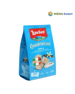 Bánh Xốp Loacker Quadratini Vanilla Gói 125g