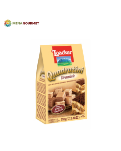 Bánh Xốp Loacker Quadratini Tiramisu Gói 110g
