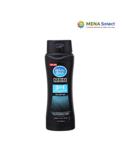 ST Gội Xả Nam White Rain 3in1 Chai 443ml