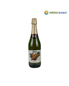 Nước Trái Cây Đào Có Gas Nguyên Chất 100% Eva Chai 750ml