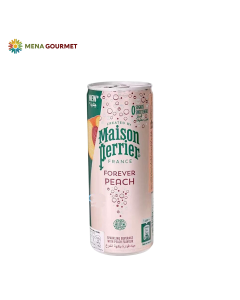 Nước Khoáng Có Ga Hương Đào Maison Perrier Lon 250ml