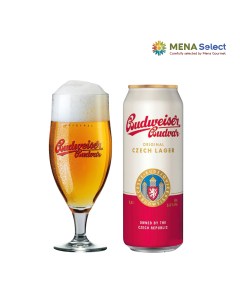 Bia Budweiser Budvar 5% Lon 500ml