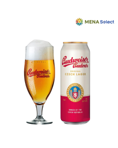 Bia Budweiser Budvar 5% Lon 500ml