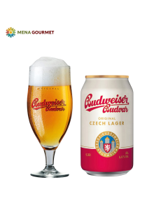 Bia Budweiser Budvar 5% Lon 330ml