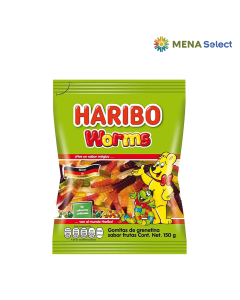 Kẹo Dẻo Haribo Worms Gói 80g