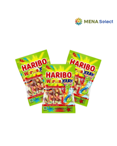 Kẹo Dẻo Haribo Worms Zourr Gói 80g