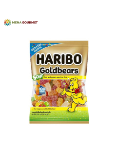 Kẹo Dẻo Haribo Goldbears Sour Gói 80g