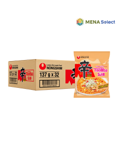 Mì xào Nongshim Shin Ramyun Toomba thùng 32 gói x 137g