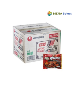 Thùng 40 Gói Mì Tương Đen Cay Nongshim Chapagetti 137g