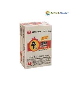 Thùng 20 Gói Mì Xào Phô Mai Nongshim Shin Ramyun 136g