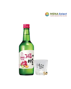 Rượu Soju Jinro PLum 13% Chai 360ml