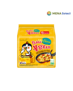 Mì khô Samyang vị gà cay phô mai lốc 5 gói x 140g