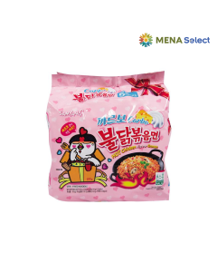 Lốc 5 Gói Mỳ Gà Cay Carbonara Samyang 130g