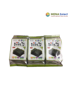 Snack Lá Kim Ăn Liền Dầu Ô Liu Trẻ Em Gói 3x12.6g