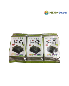 Snack Lá Kim Ăn Liền Dầu Ô Liu Trẻ Em Gói 3x12.6g