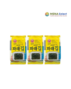Snack Rong Biển Xanh Tẩm Gia Vị Ottogi Gói 3x4g