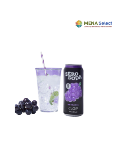 Nước Soda Zero Cloop Hương Nho Lon 500ml