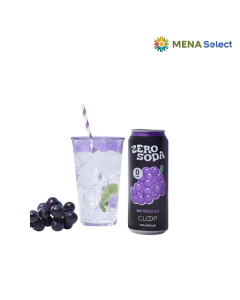 Nước Soda Zero Cloop Hương Nho Lon 500ml