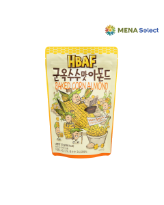 Hạt HBAF hạnh nhân và bắp nướng gói 120g