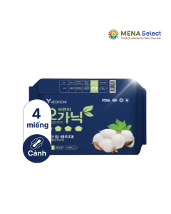 BVS Đêm Yeonchi Organic Cánh 29cm Gói 4M