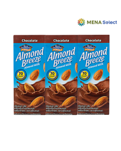 Sữa Hạt Hạnh Nhân Vị Sô Cô La Almond Breeze Lốc 3x180ml