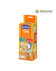 Nautilus Cá Ngừ Phết Bánh Quy Vị Nguyên Bản Hộp 117g