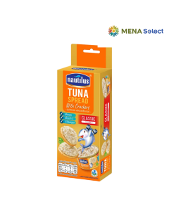 Nautilus Cá Ngừ Phết Bánh Quy Vị Nguyên Bản Hộp 117g