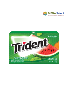Gum Trident Dưa Hấu Không Đường Hộp 21.6g