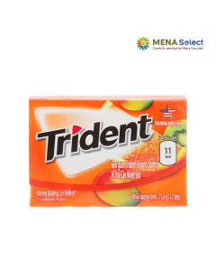 Gum Trident Trái Cây Không Đường Hộp 21.6g