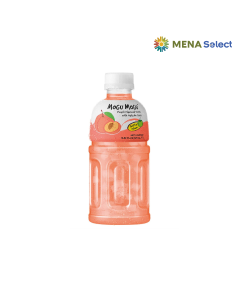 Trà trái cây Mogu Mogu có thạch vị đào chai 300ml